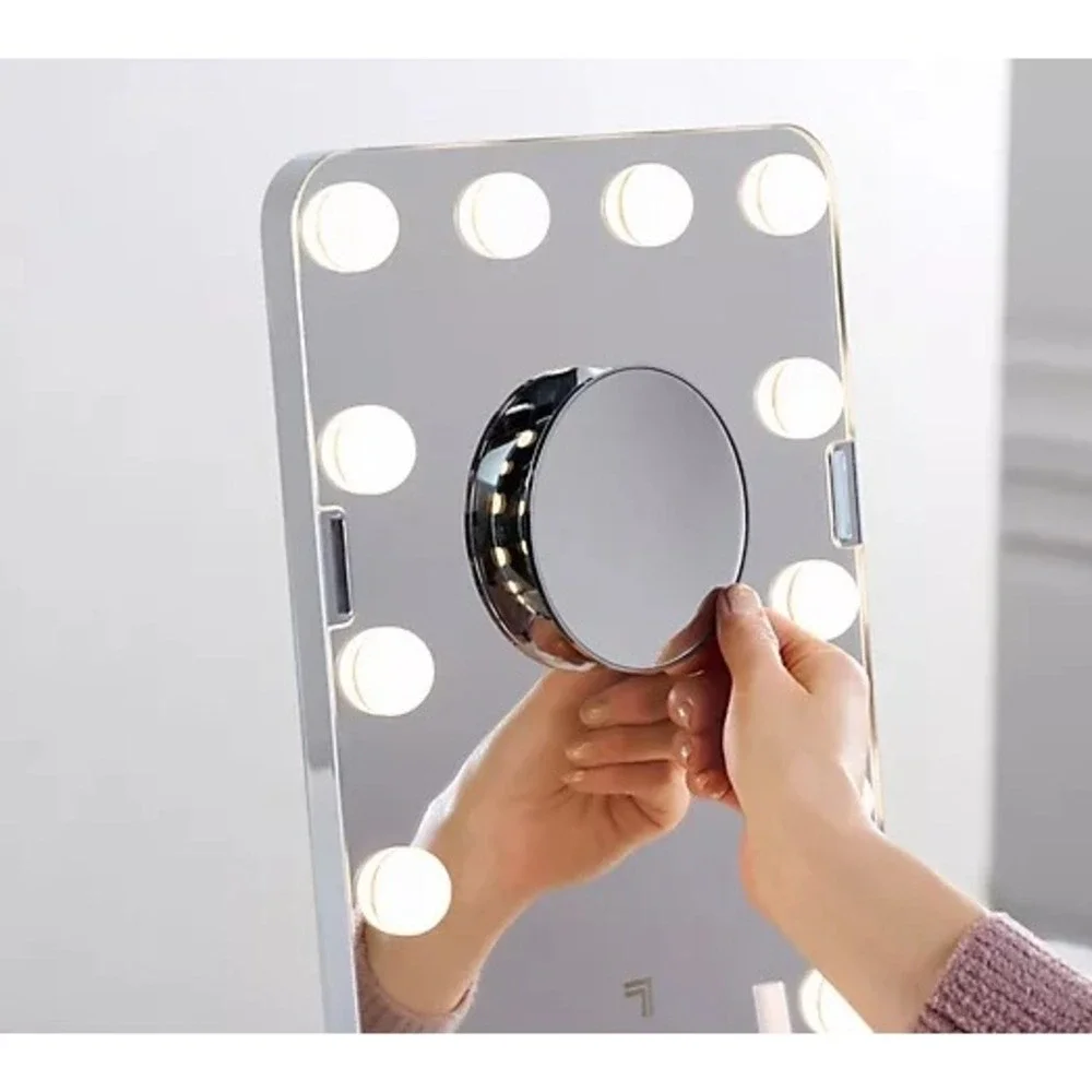 Sharper Image SpaStudio Hollywood Vanity Mirror with Fans V57002